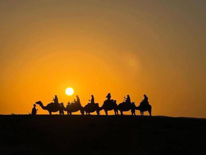 Bivouac Camel Trips Hotel Merzouga Exterior photo